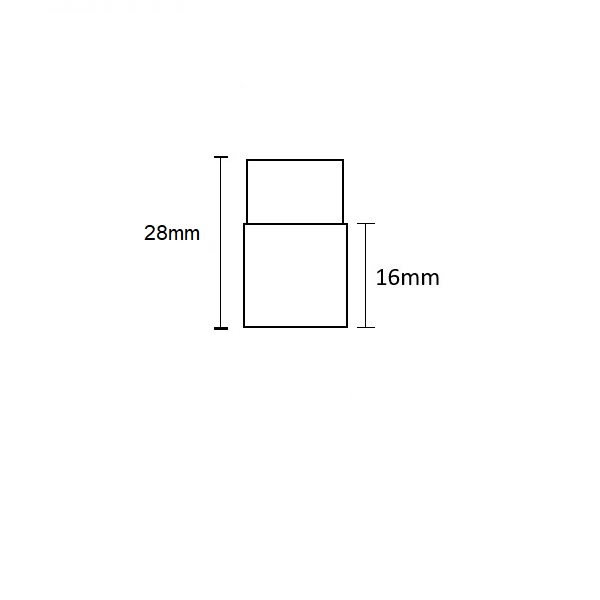 ISOLED Kontakt-Verbinder mit Kabel (max. 5A) O1-412 für 4-pol. IP68 Flexstripes mit Breite 12mm Pitc
