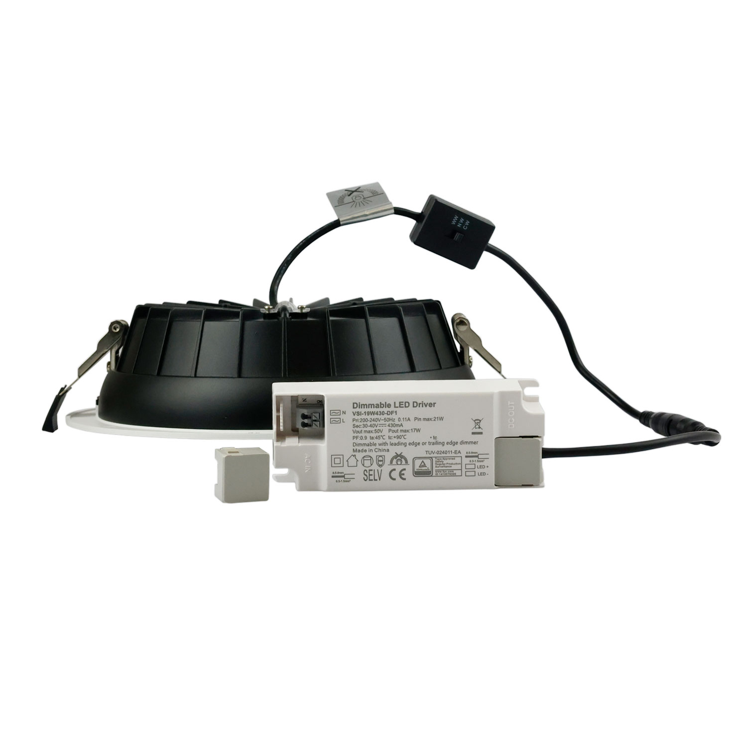 ISOLED LED Downlight Reflektor 12W 60° 150lm/W UGR