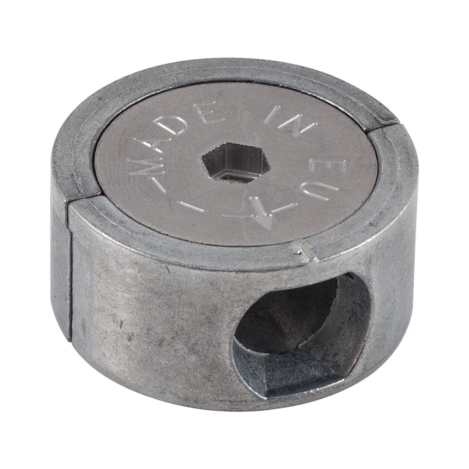 Exzentergehäuse Bohr ø 35, Höhe 17 mm, Zamak grau