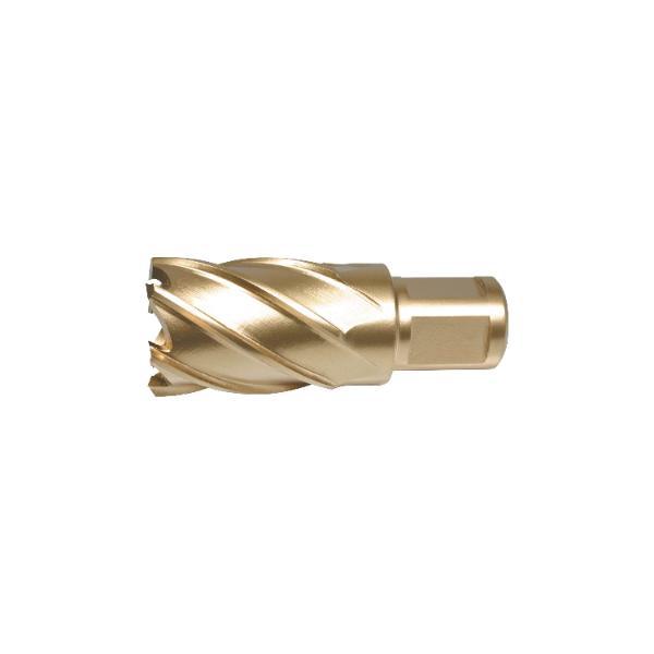 ALFRA Metallkernbohrer – HSS-Co-Eco mit Weldon-Schaft 19 mm DM=33 mm ST=30 mm