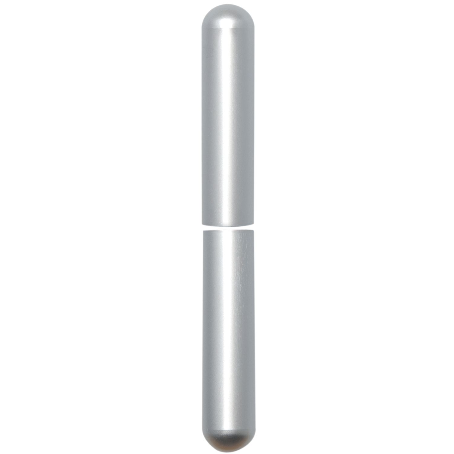 SFS Aufsteckhülsen 3- DIM, rund, Band ø 15 mm, Aluminium verchromt matt 112 mm