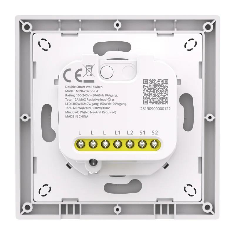 Sonoff Orb-ZBW2L Zigbee Doppelter Intelligenter Wandschalter MINI-ZB2GS-L-E