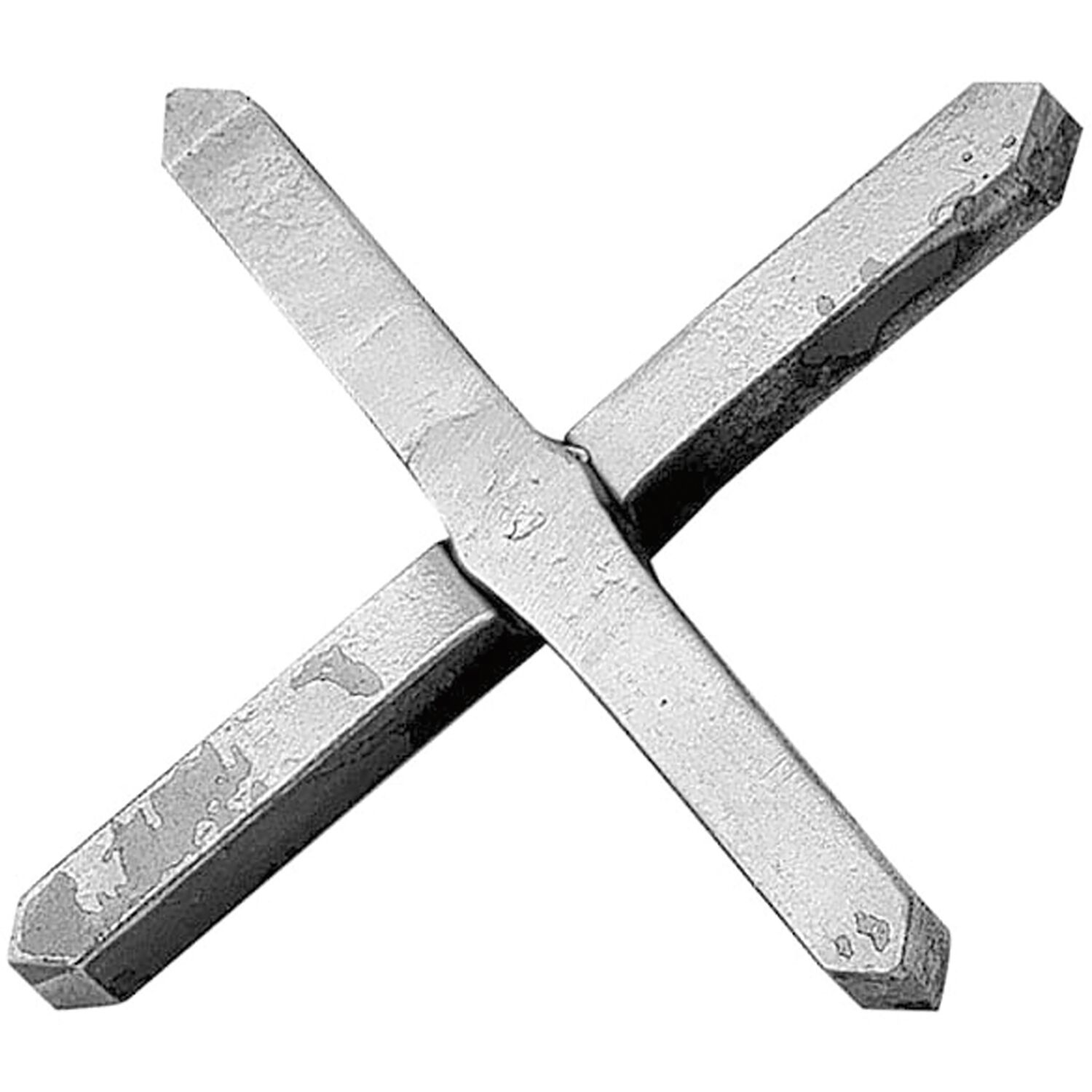 IAM DESIGN Zierkreuz, glatt, 100 x 100 mm, Schmiedeeisen