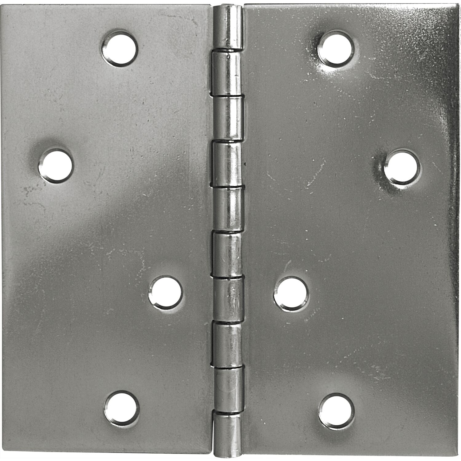 Schmale Scharnier DIN 7954 C quadratisch 100 x 100 mm Edelstahl