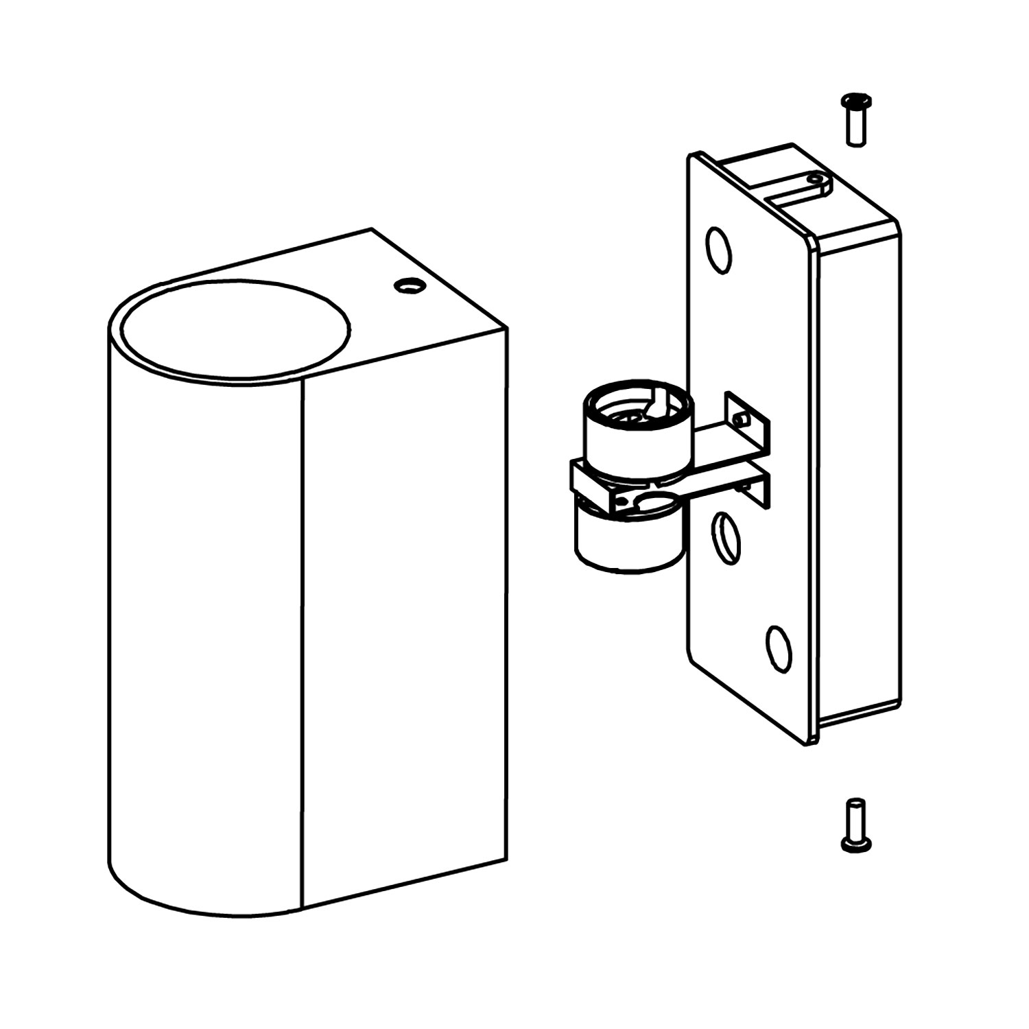 ISOLED Wandleuchte Siara Up&Down 2xGU10 IP54 anthrazit exkl. Leuchtmittel
