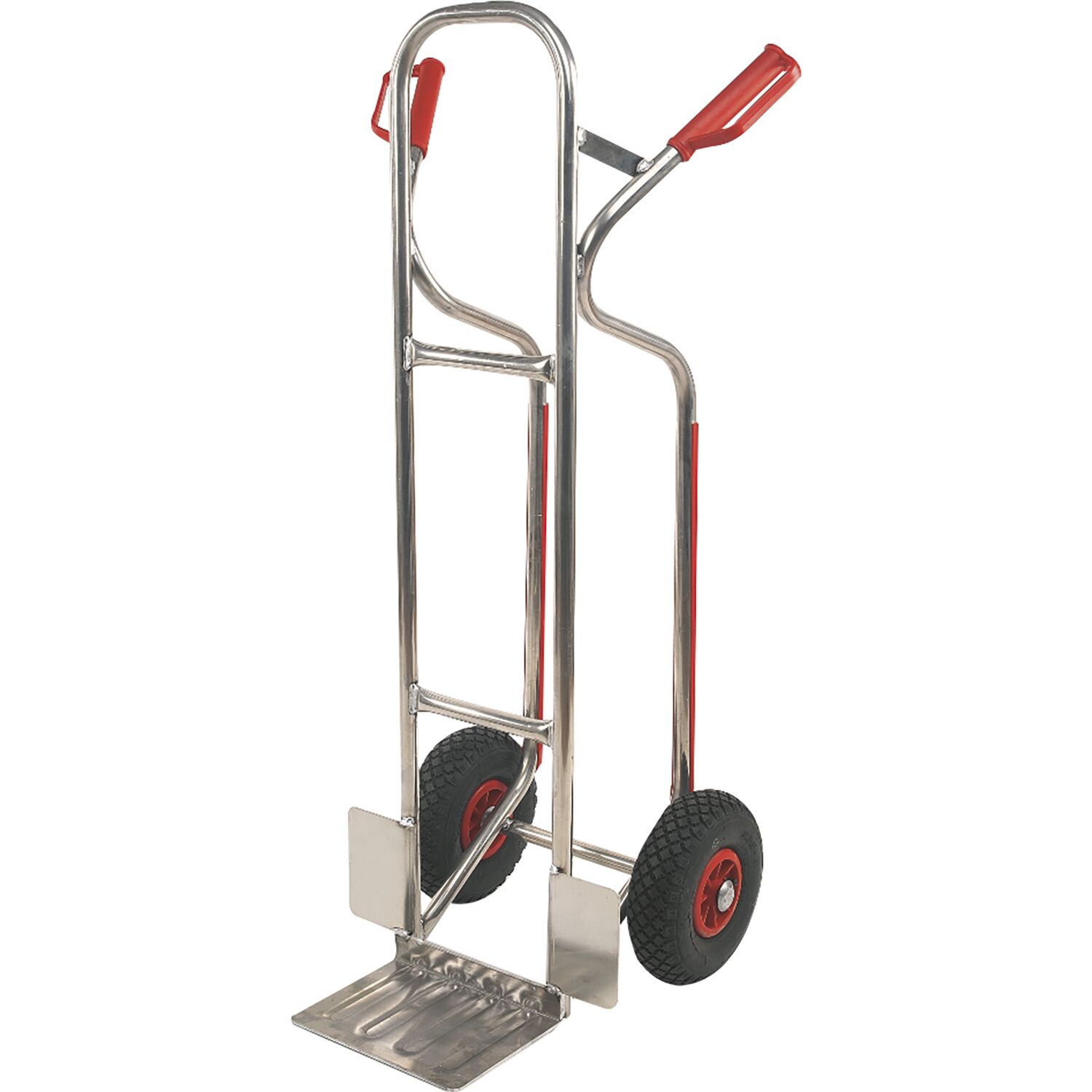 Alu Rodel luftbereift Tragkraft 200 kg Schaufelgröße 200 x 300 mm