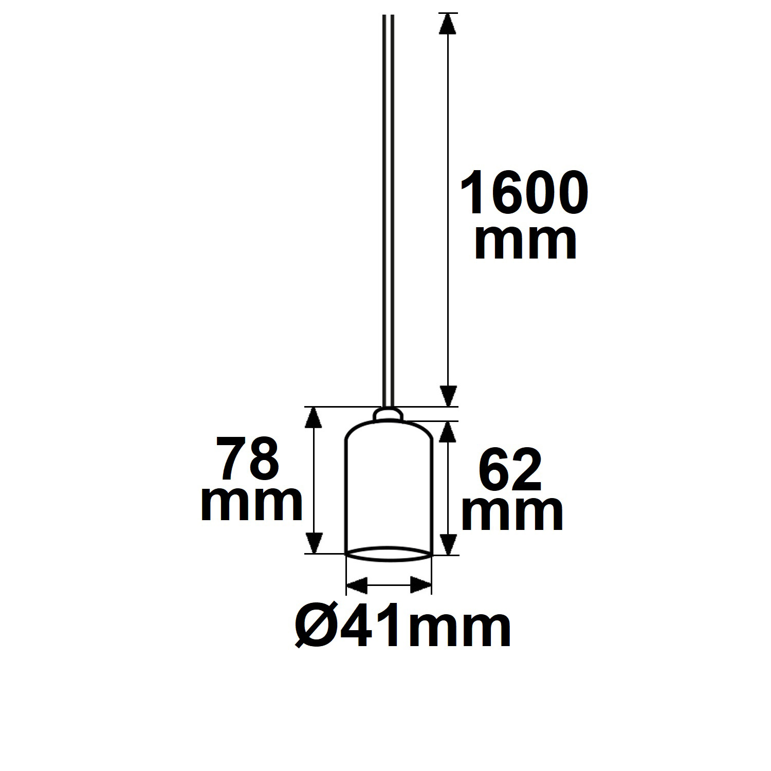 ISOLED E27 Fassung schwarz mit schwarzem Kabel 160cm
