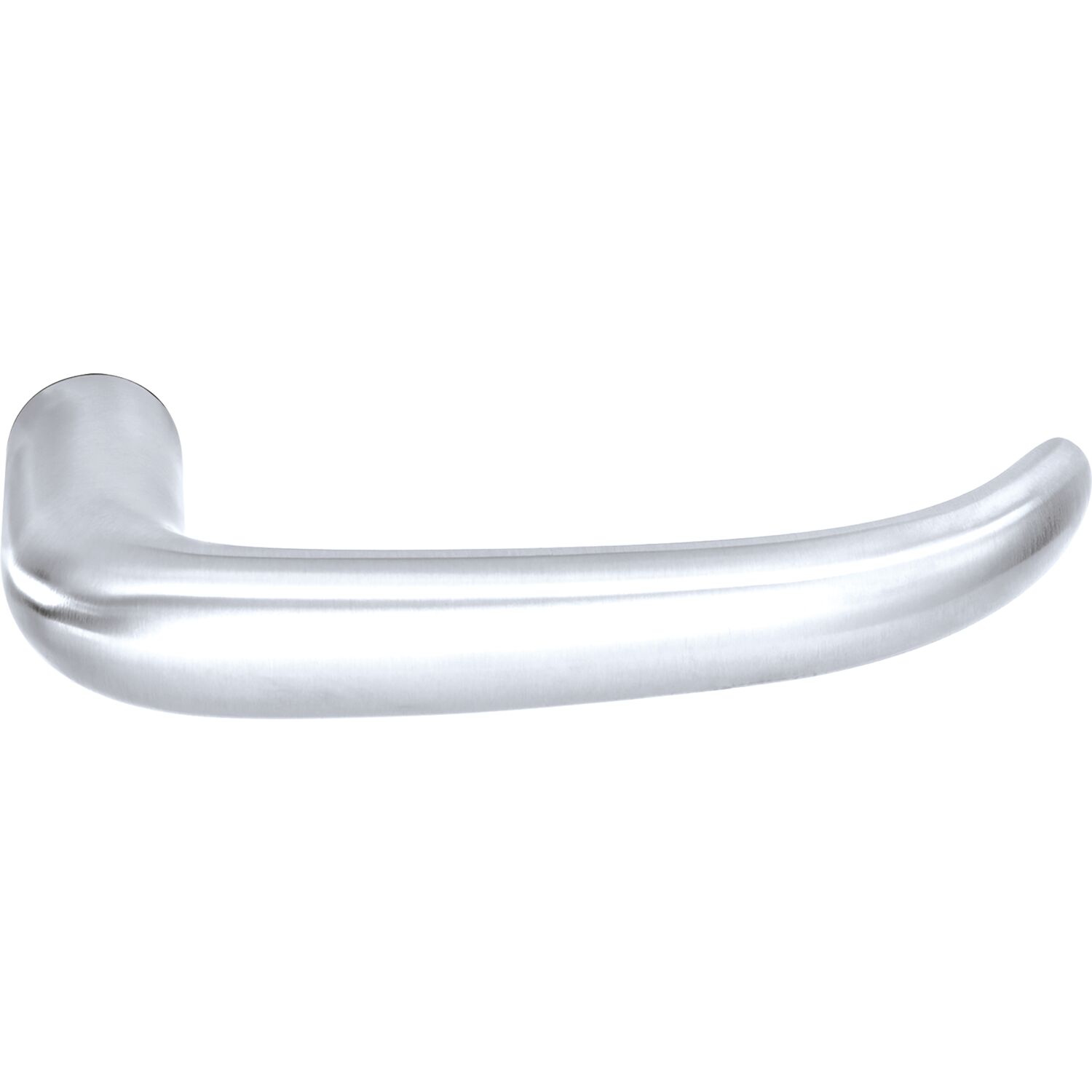 Ogro OGRO Drückerlochteil PREMIUM 8999 - ohne Rosette, 23,5 mm, silber eloxiert