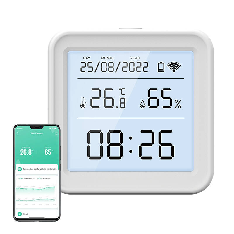 Gosund Smarter Temperatur Luftfeuchte Sensor LCD WiFi Tuya