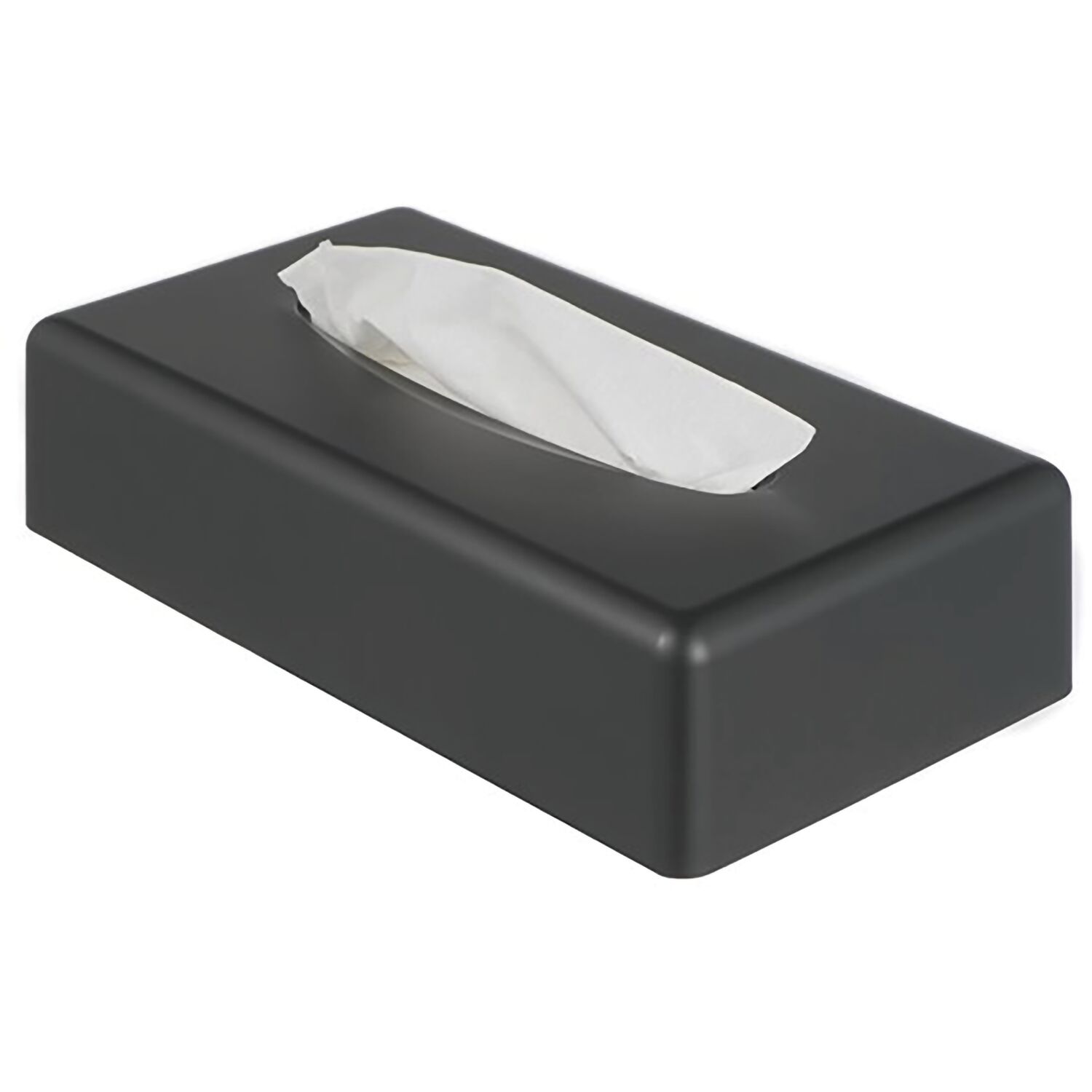 GEESA Papiertuch-Box freistehend/wandmontiert Hotel Schwarz