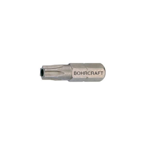 Bohrcraft Bit-Einsatz Code 6150 1/4"sechskant TX 25/25 mm Torx® mit Bohrung