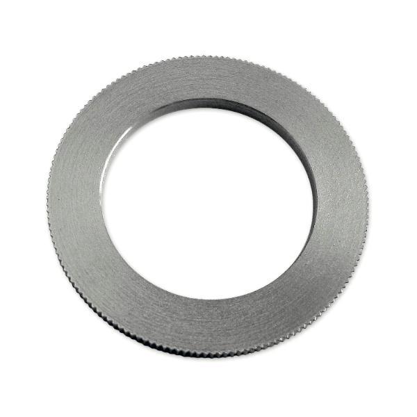 Reduzierring gerändelt aus Stahl 30 / 25 mm