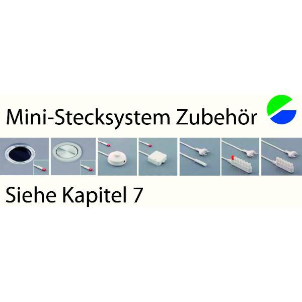 Elektra Einbauleuchte Micro Lynx A 230 V, 6 Watt, ø 85 mm, vernickelt matt