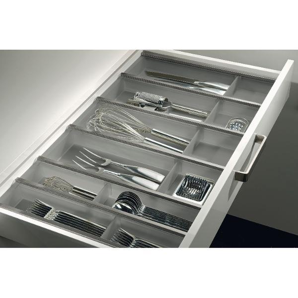 ninka Schubkasteneinsatz-Set Cuisio Korpusbreite 1200mm LEGRABOX Kunststoff Graphit