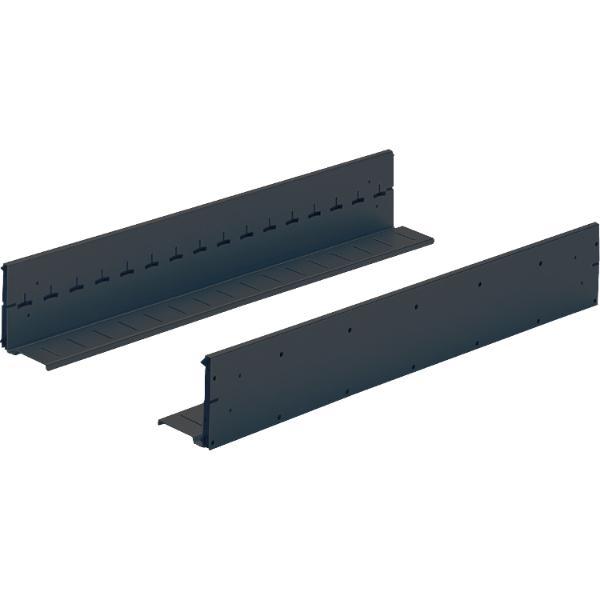 HETTICH Systema Top 2000 Karteibahn, Schrankt. 600,Stahl schwarz