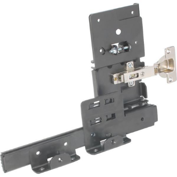 Accuride 1321 Beschlägegarnitur, Länge 608 mm, Stahl schwarz chromatiert Accuride 1321 Beschlägegarnitur, Länge 456 mm, Stahl schwarz chromatiert