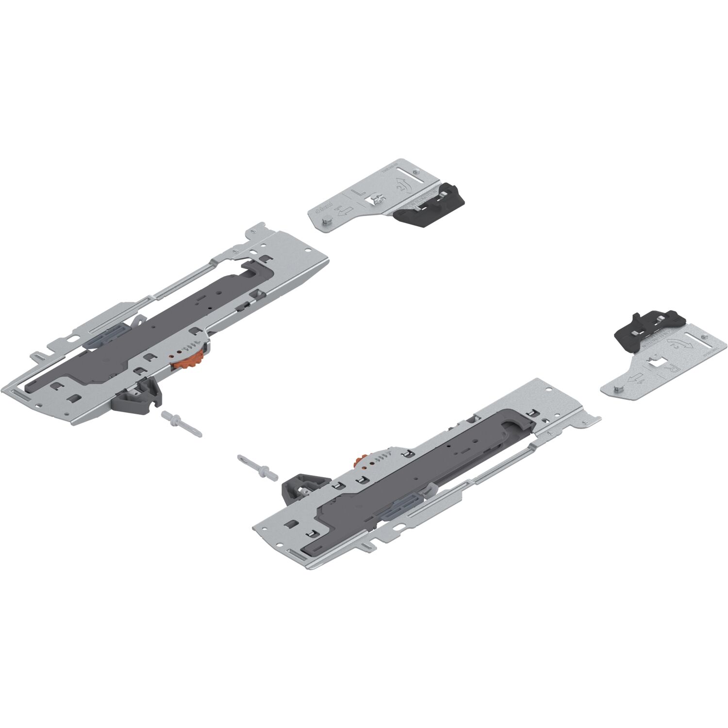 blum TIP-ON BLUMOTION Einheit Typ L3 15-40 kg TANDEMBOX