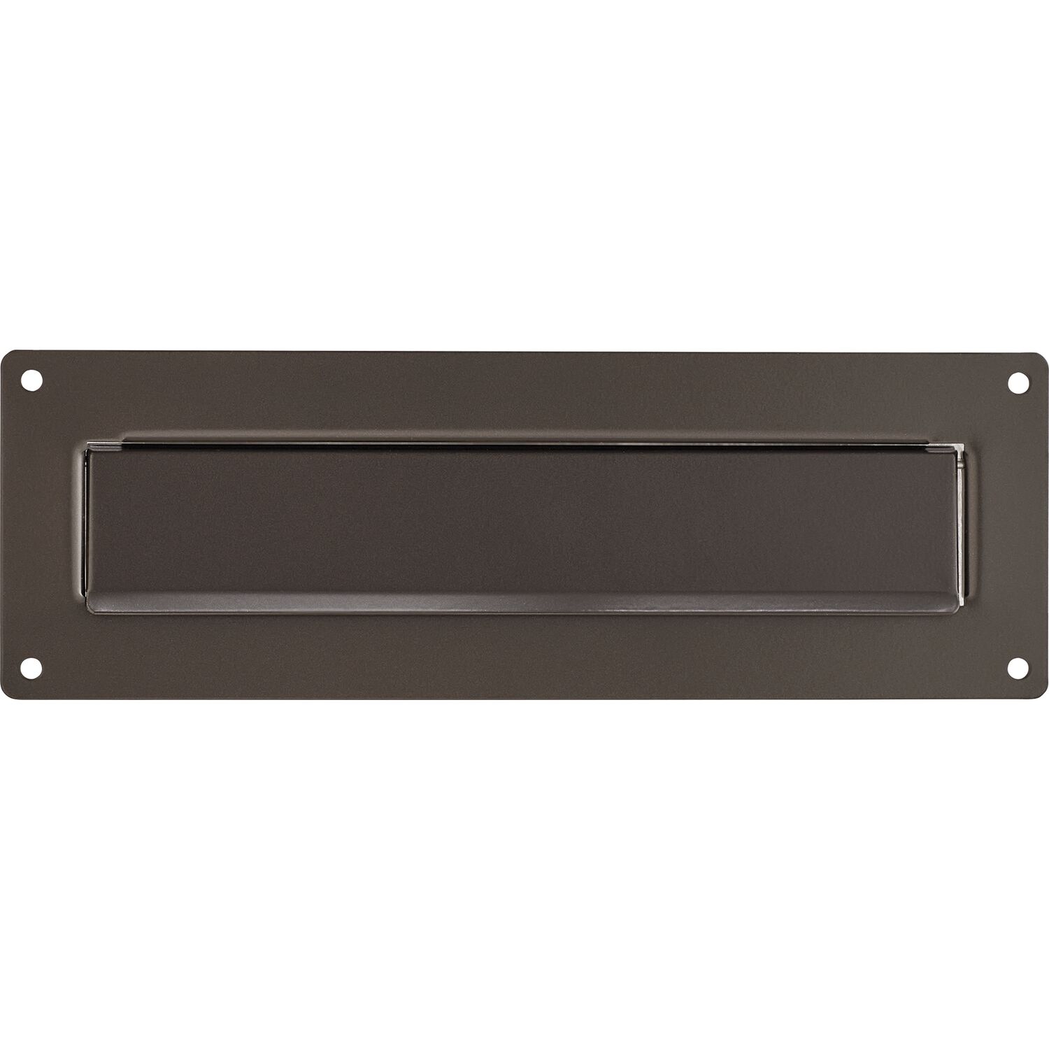 Außeneinwurfblende PORTA 796, 304 x 101 x 3 mm, schwarz-braun, metallic matt Außeneinwurfblende PORTA 796, 304 x 101 x 3 mm, schwarz-braun, metallic matt