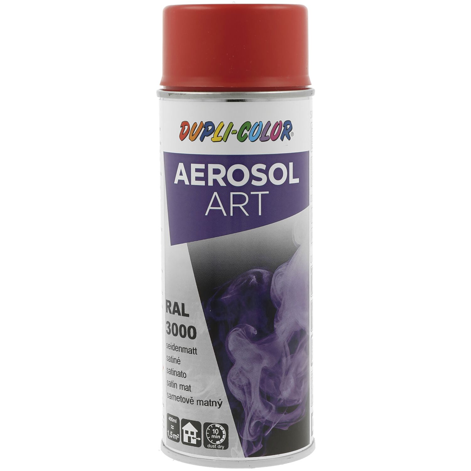 Dupli-Color Lackspray Aerosol Art 400ml feuerrot seidenmatt / RAL 2000