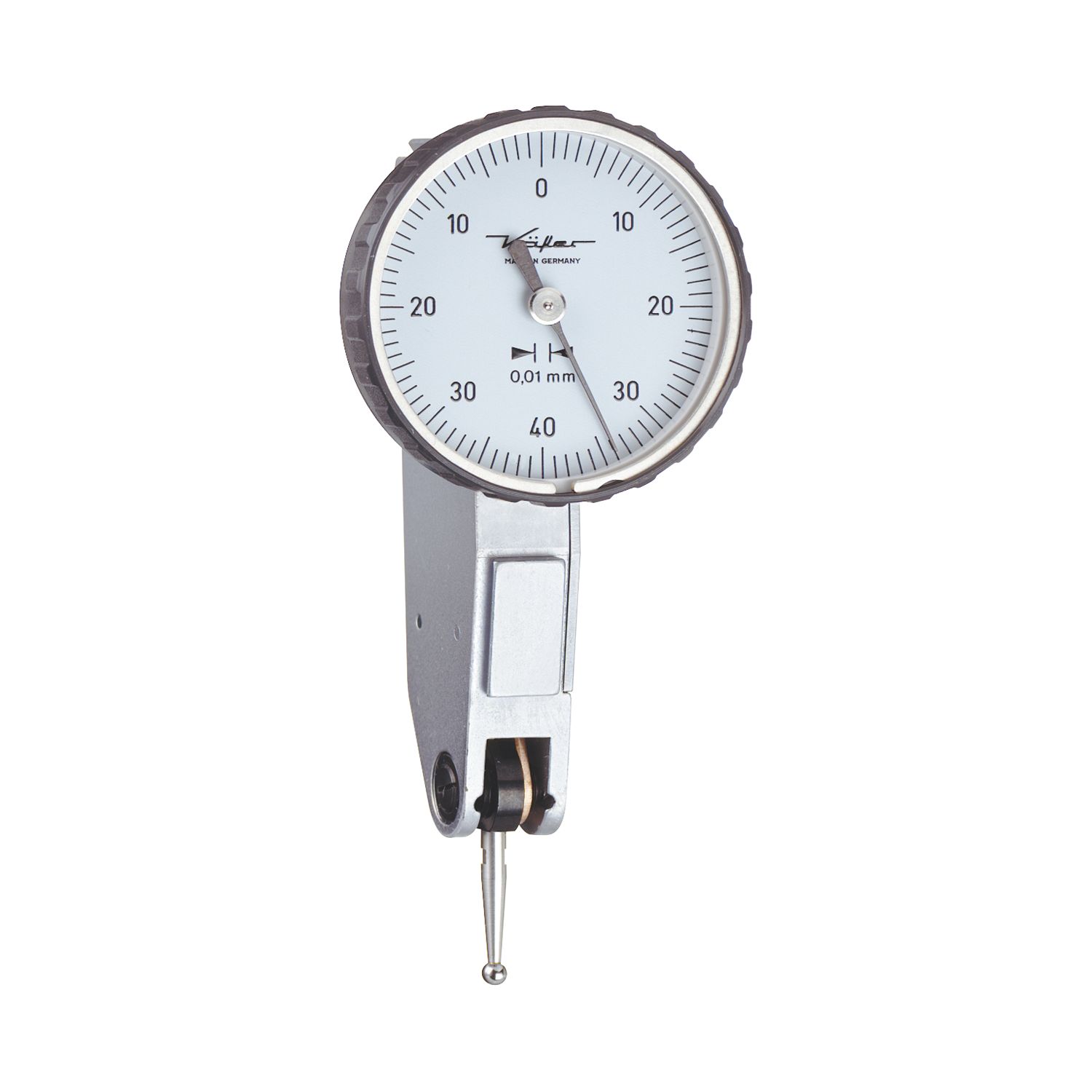 Käfer Fühlhebelmessgerät K 30 Messbereich 0,8 mm Ablesung 0,01 mm