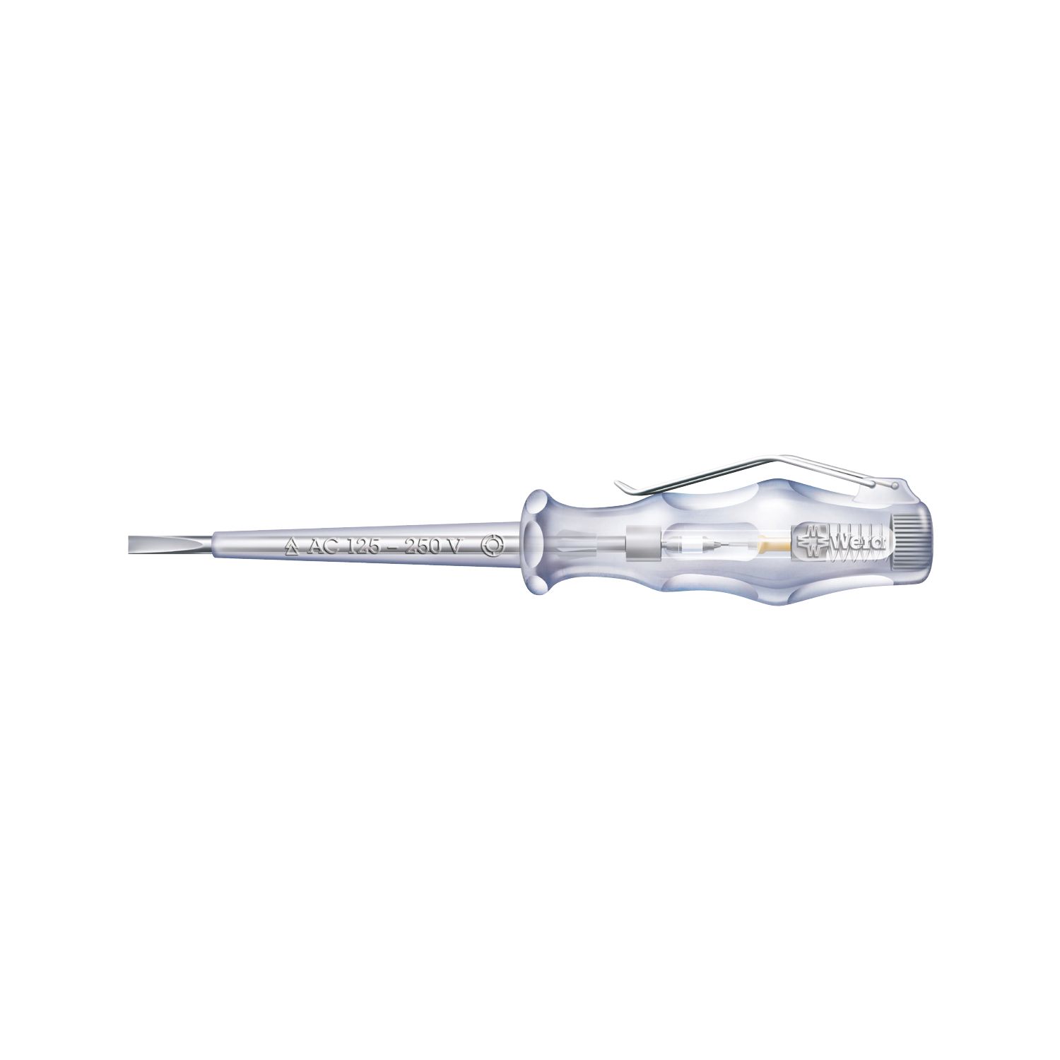 Wera VDE-Spannungsprüfer 247 mit Clip 3.0 x 70 mm Schlitz