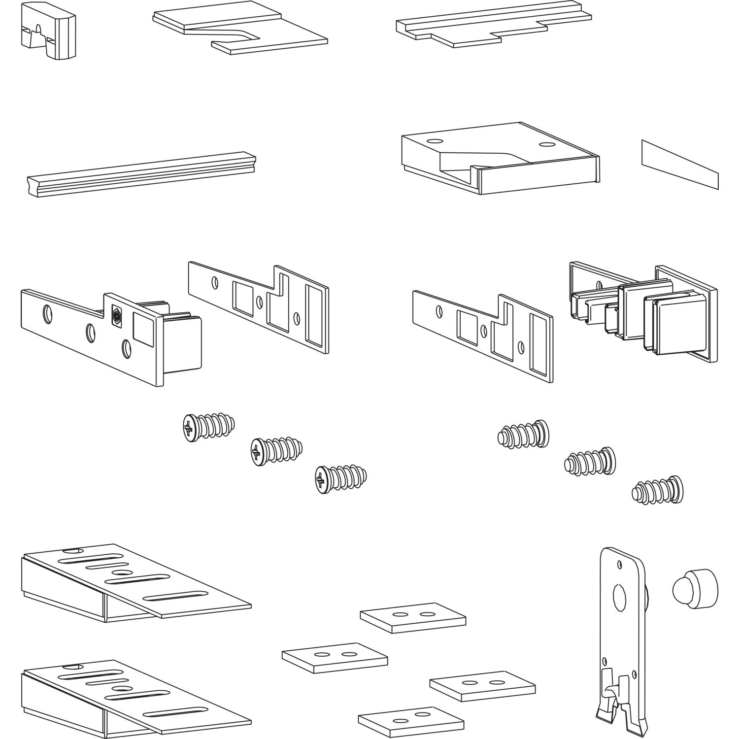 HAUTAU ThermoTop 2.1 Zubehör-Beutel 120 Holz, TS bis 68 mm, Schema A, rechts