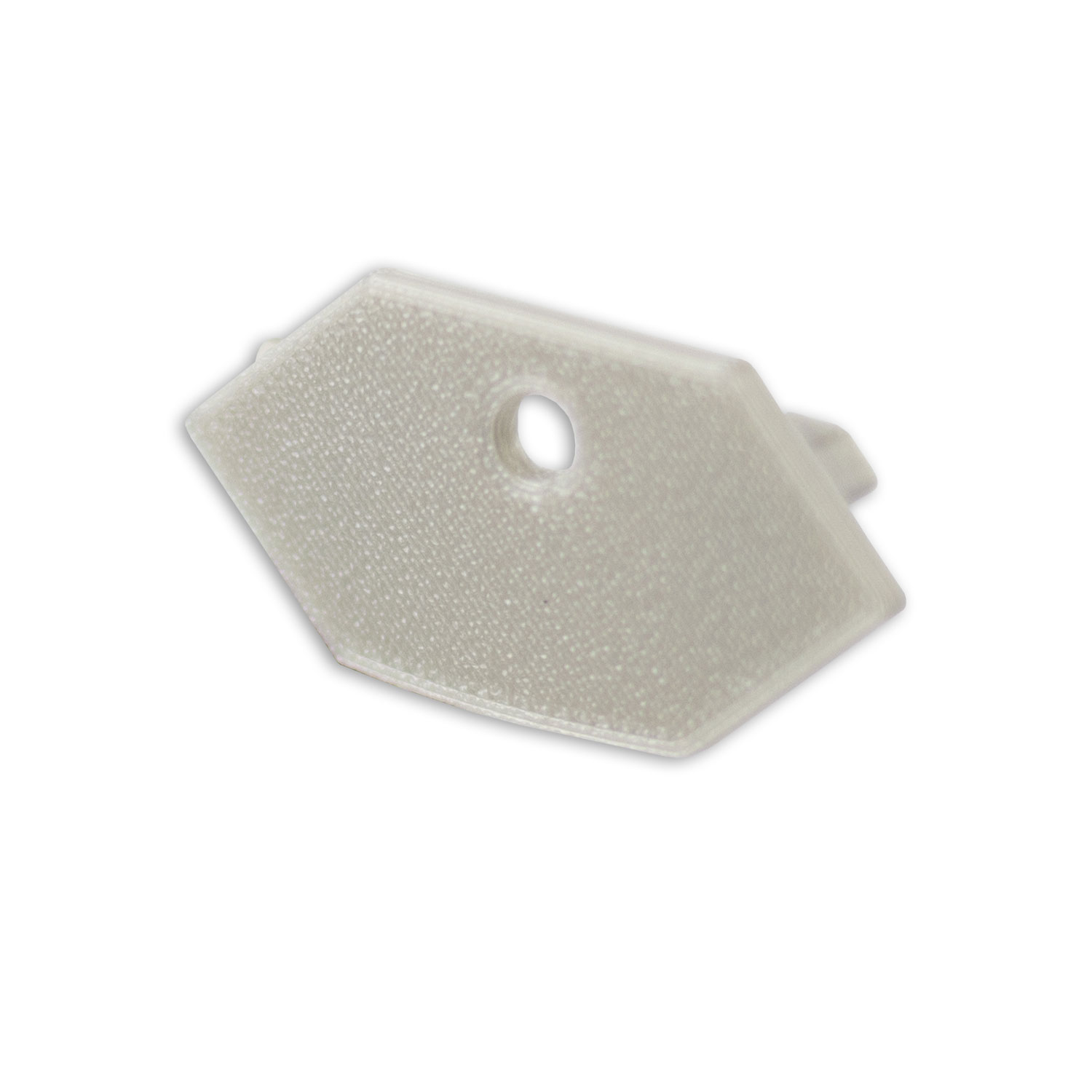 ISOLED Endkappe E215 für LED Trockenbauprofil Inneneck mit Kabeldurchführung 1STK