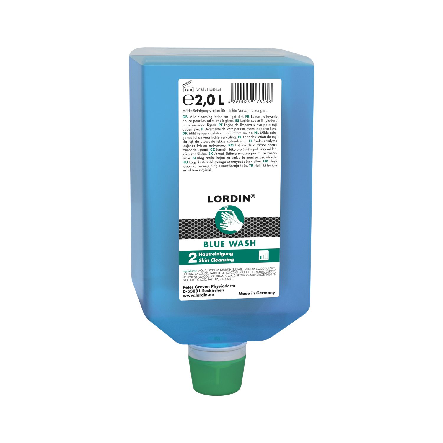 Lordin ®Hautreinigungslotion BlueWash 2L