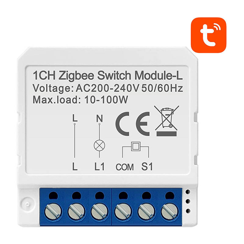 Avatto Smart Schaltmodul ZigBee ohne N-Leiter TUYA