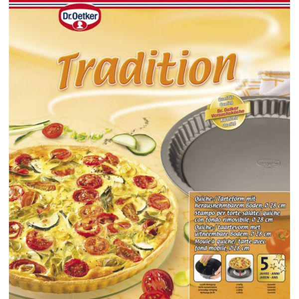 "Tradition" Obstkuchenform antihaftbeschichtet, ø: 280 mm