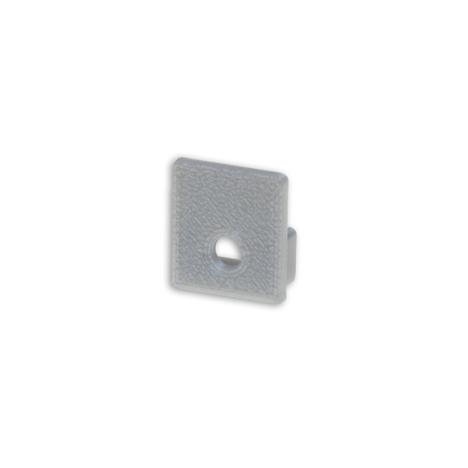 ISOLED Endkappe EC221 für LED Fliesenprofil UP10 mit Kabeldurchführung