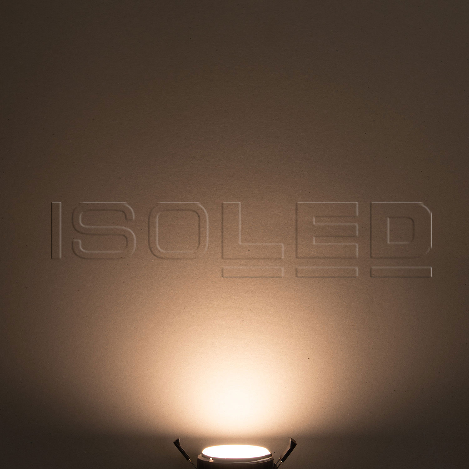 ISOLED LED Einbaustrahler Sys-90 MiniAMP 10W 24V DC 3000K CRI92 dimmbar (exkl. Cover)