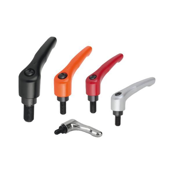 Kipp Klemmhebel mit Gewindestift M 12 x 40 mm