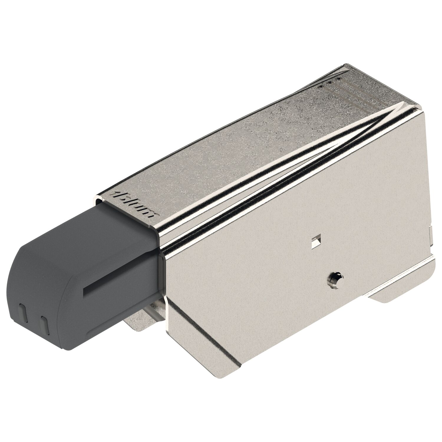 blum BLUMOTION 973A, Aufsteckteil-Scharnier hochgekröpfter Bandarm, Stahl vern.