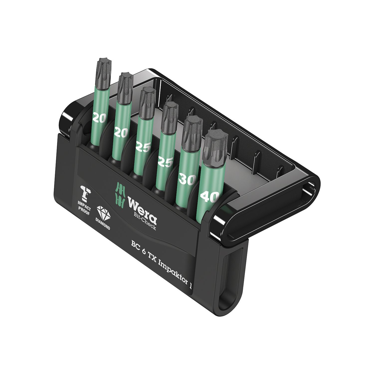 Wera Bit-Check 6 TX Impaktor 1 Torx® 6-teilig