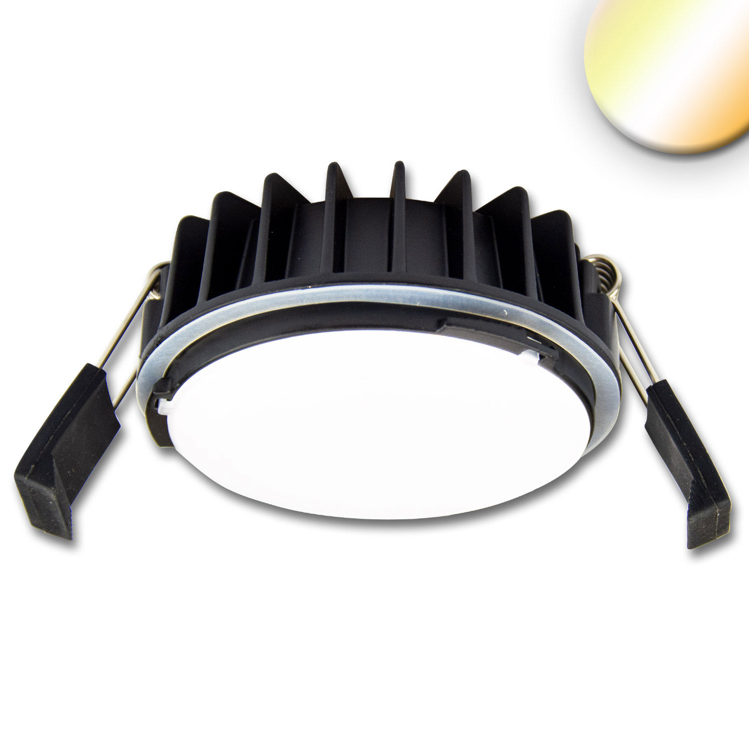 ISOLED LED Einbaustrahler Sys-90 12W ColorSwitch 3000|4000K dimmbar (exkl. Cover)