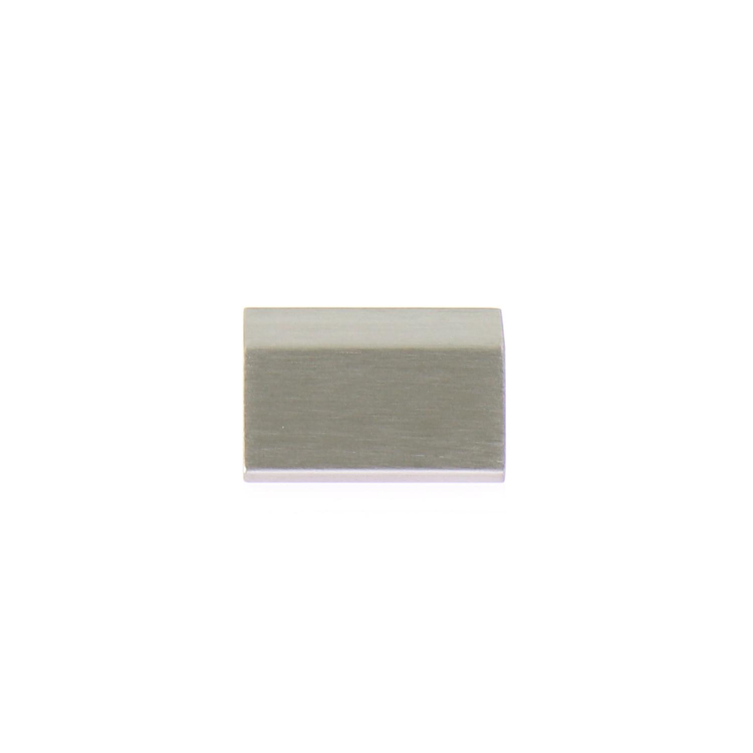 furnipart Griffleiste Bench Lochabstand 20 Länge 40mm Aluminium Edelstahl Effekt
