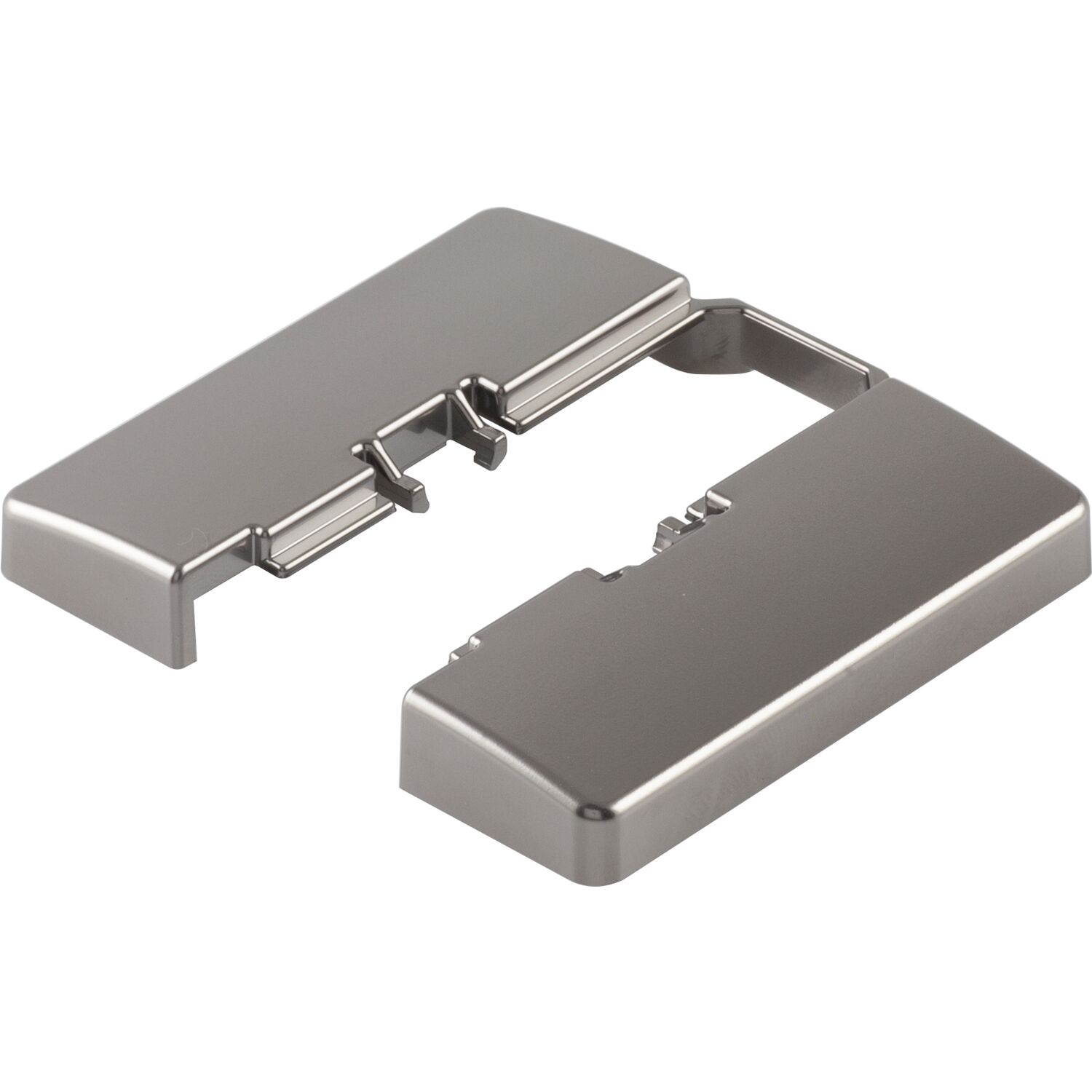 Lamp® J95 Montageplatte Abdeckung, nickelfarbig dunkel