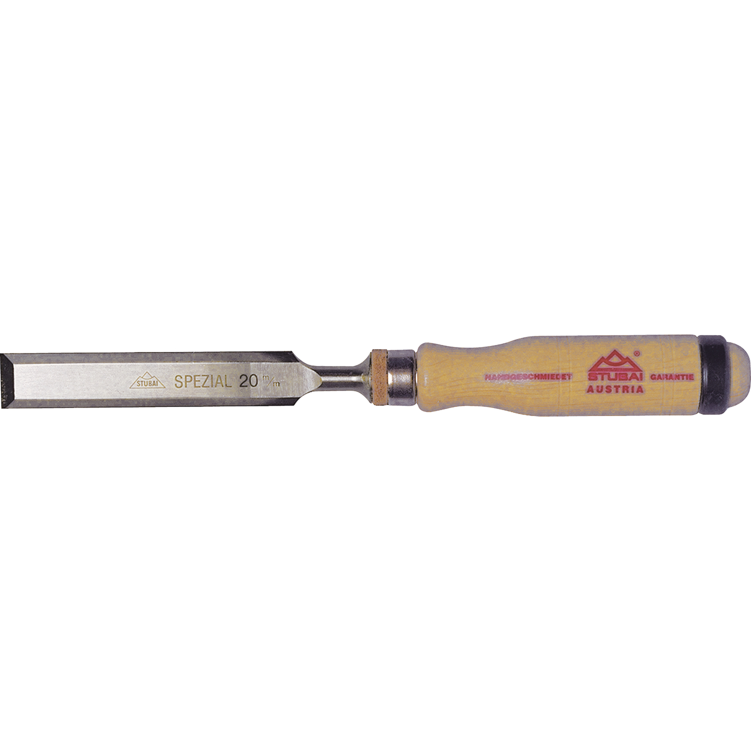 STUBAI Spezial-Stemmeisen mit Holzheft Breite 18mm