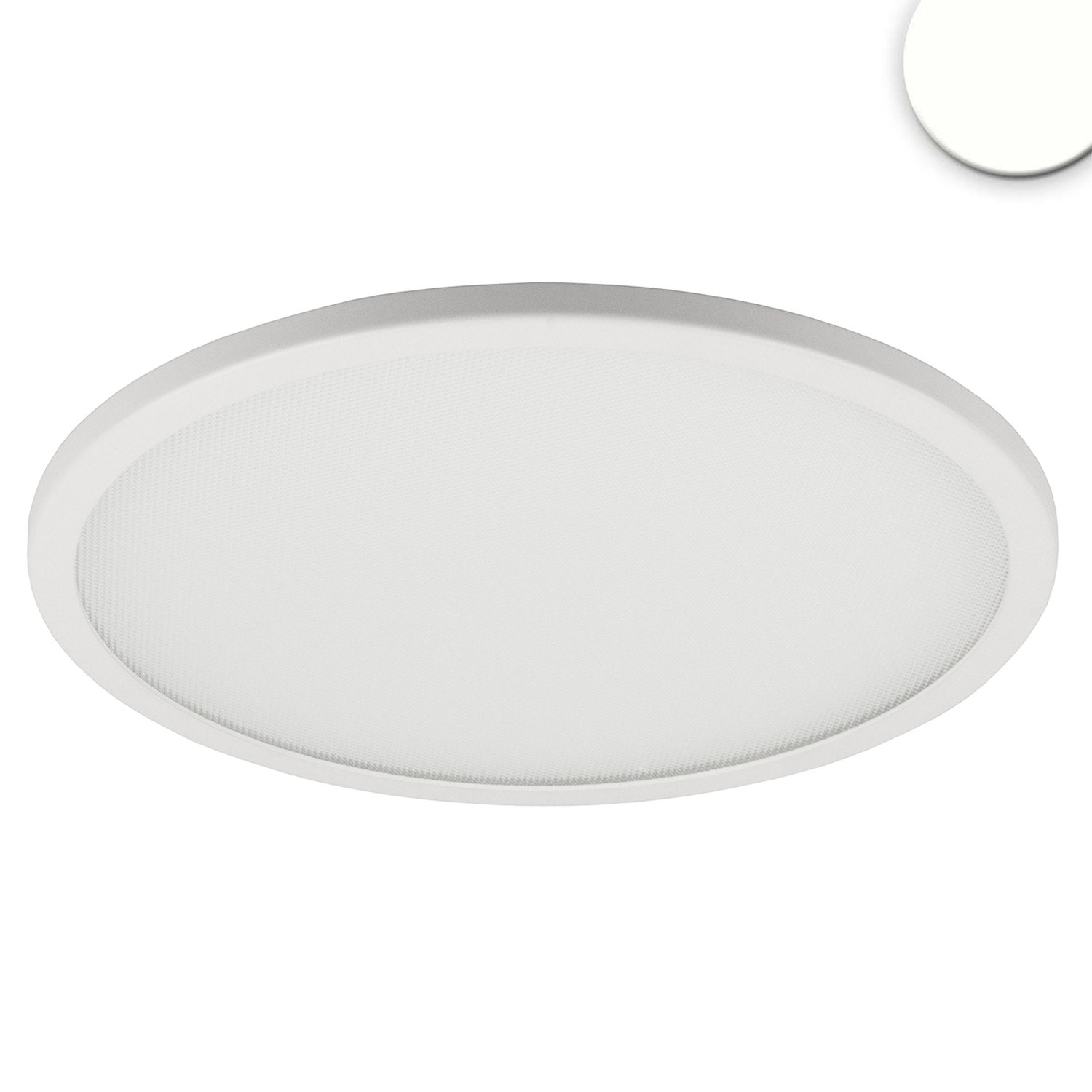 ISOLED LED Downlight Flex 23W prismatisch 120° Lochausschnitt 50-210mm neutralweiß dimmbar
