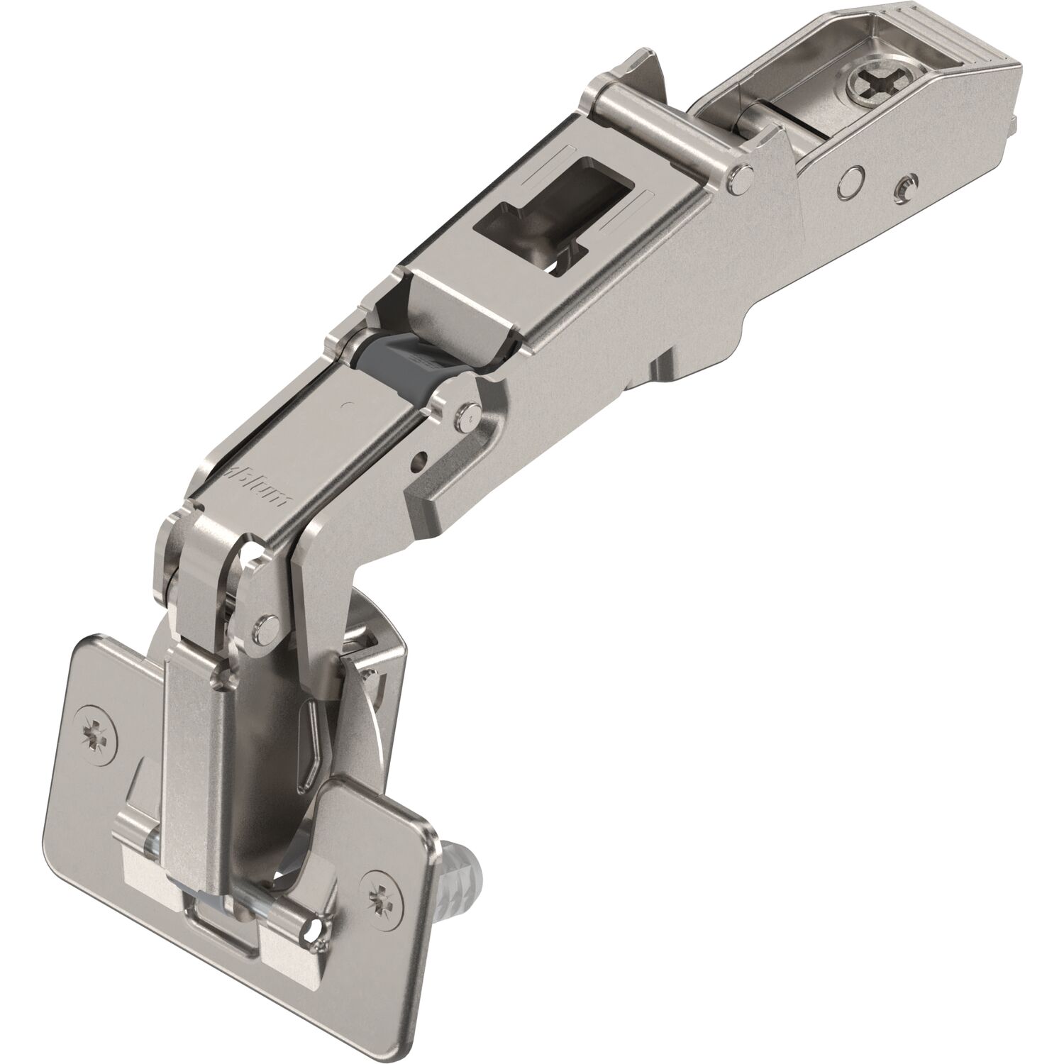 blum CLIP top Weitwinkel Scharnier 170°, gerade mit Feder, Einpressen