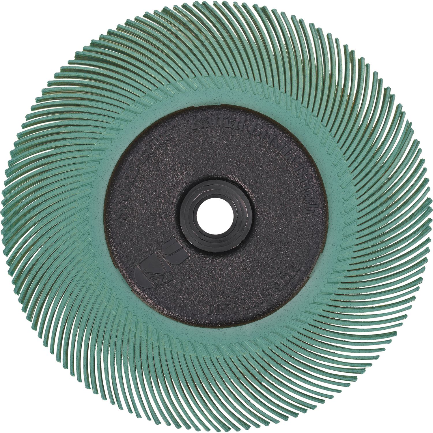 3M Radiale Bürste BB-ZB Typ C ø 150 mm Aufnahme 12 mm Farbe grün Korn 1Mic 3M Radiale Bürste BB-ZB Typ C ø 150 mm Aufnahme 12 mm Farbe grün Korn 1Mic