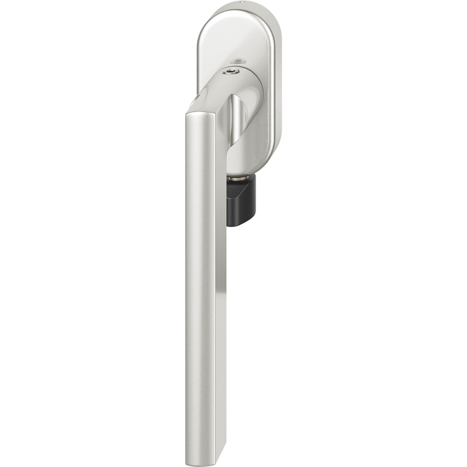 FSB Fenstergriff 34 1035 mit Selbstverriegelung, Aluminium silber eloxiert