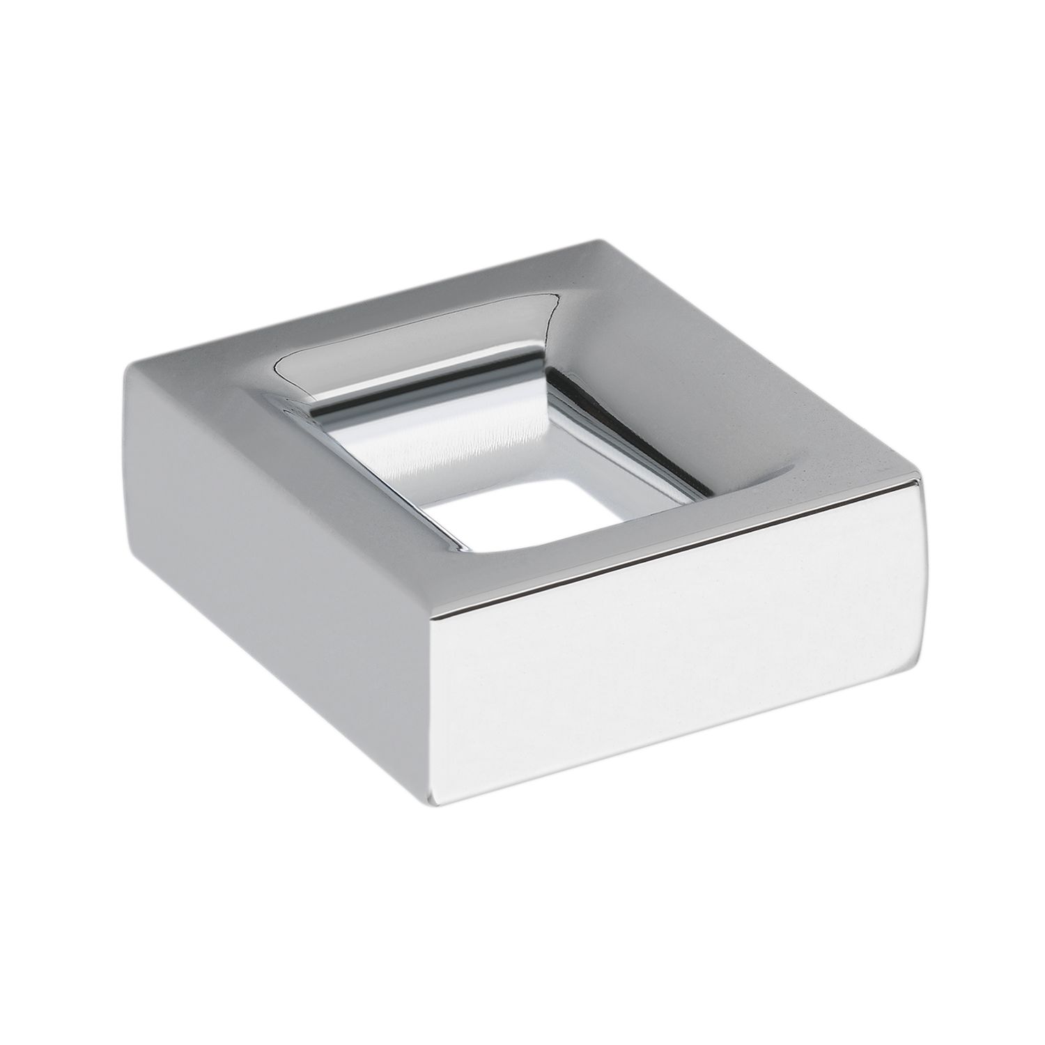 ESTAMP Knopf Luna Breite 26 mm, Tiefe 26 mm, ZN verchromt poliert ESTAMP Knopf Luna Breite 26 mm, Tiefe 26 mm, ZN verchromt poliert
