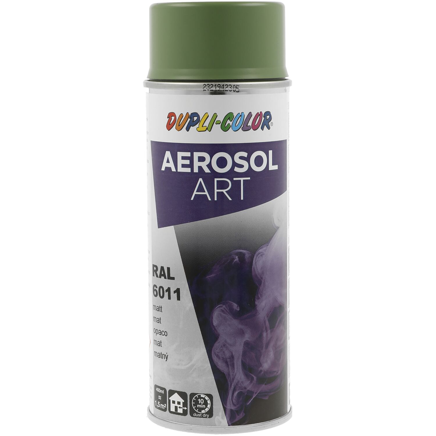 Dupli-Color Lackspray Aerosol Art 400ml resedagrün matt / RAL 6011