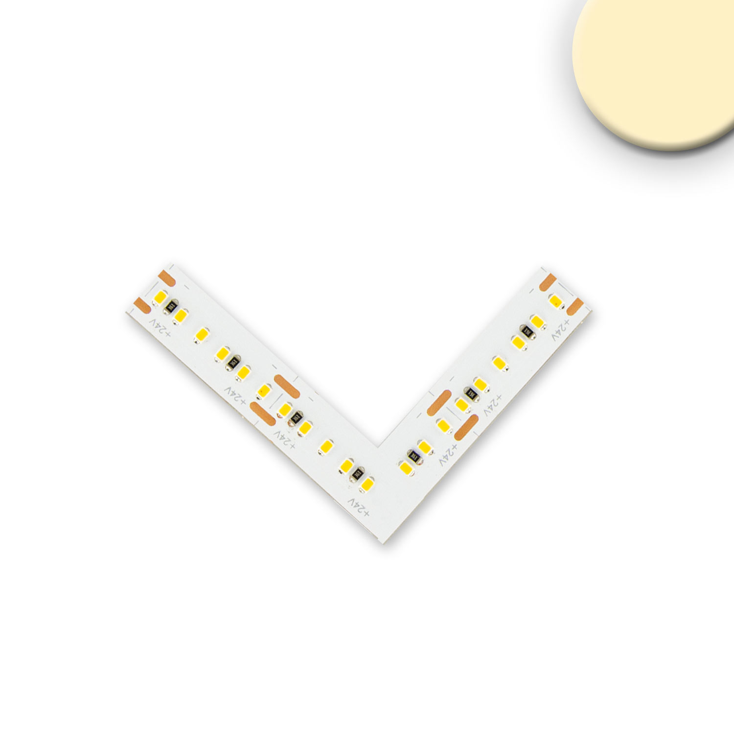 ISOLED Eckverbindung leuchtend 0,5W für CRI930 Linear10 Flexband 24V DC 10W IP20 ISOLED Eckverbindung leuchtend 0,5W für CRI930 Linear10 Flexband 24V DC 10W IP20