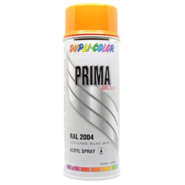 Dupli-Color Lackspray Prima 400ml reinorange glänzend RAL 2004 (0.4l)