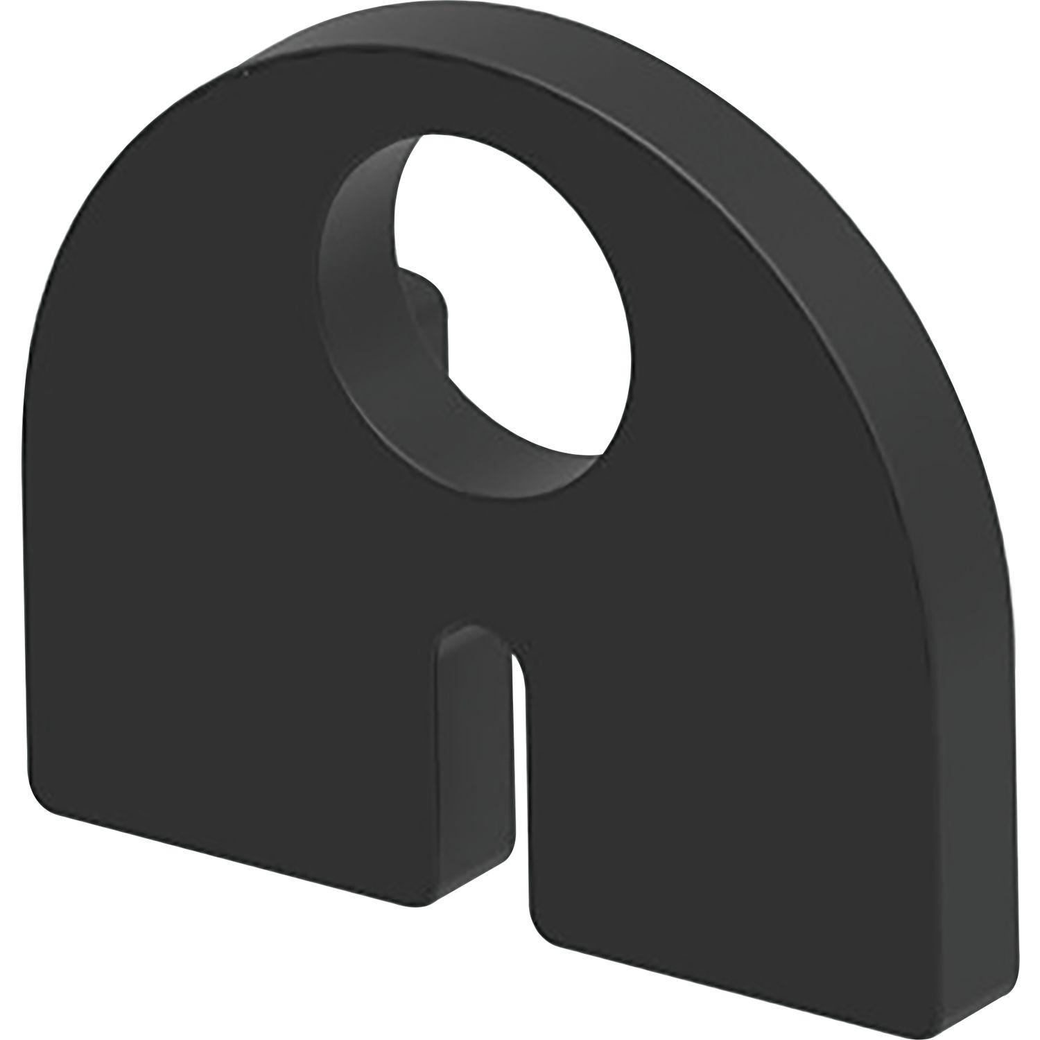 Economy Einlage zu Glasklemmbeschlag Modell 20 für 10,76 mm Glas, Gummi