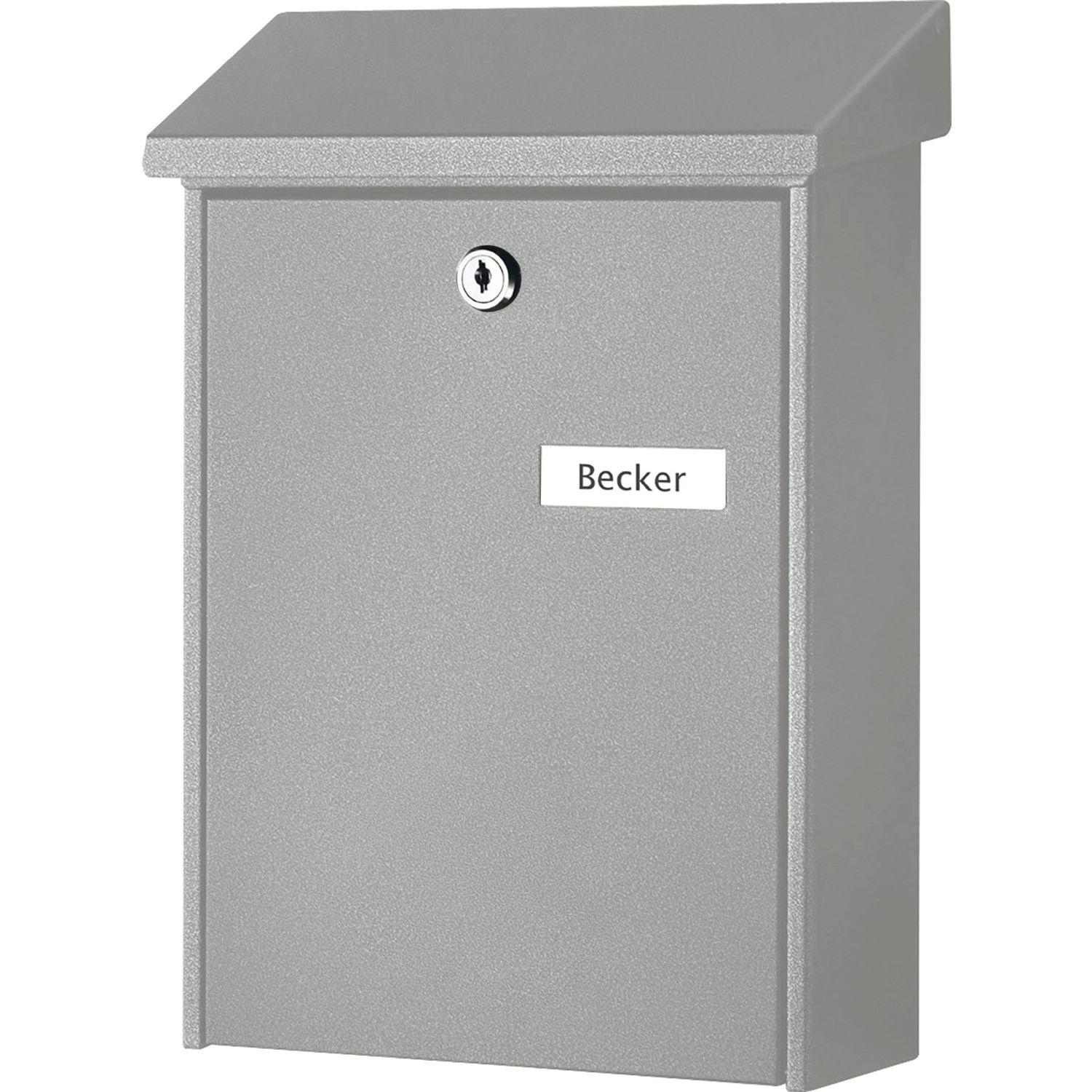 BURG Aufhängebriefkasten DAILY - Stahl verzinkt silberfärbig