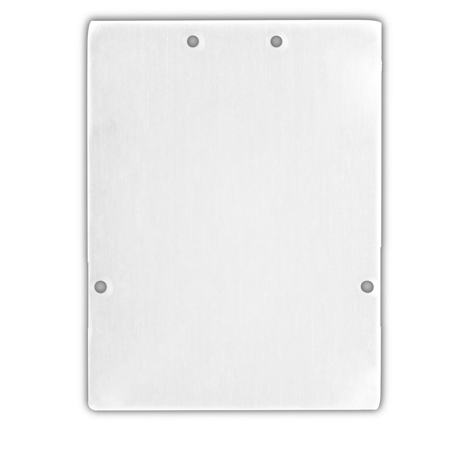 ISOLED Endkappe EC74 Aluminium weiß für Profil LAMP40 2 STK inkl. Schrauben